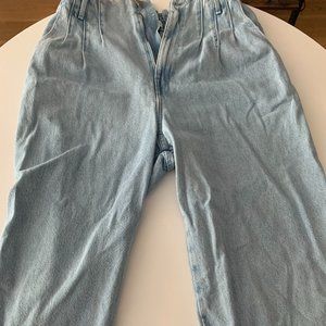 ZARA Light Blue High Waist Jeans